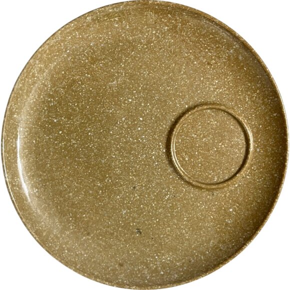 Vintage Kenro Melamine Speckled Plate Off Center Cup Well - Lot of 4 - Picture 3 of 13